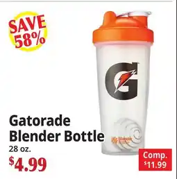 Ocean State Job Lot Gatorade Blender Bottle offer