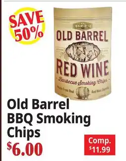 Ocean State Job Lot Old Barrel BBQ Smoking Chips offer