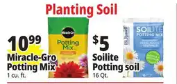 Ocean State Job Lot Miracle-Gro Potting Mix offer