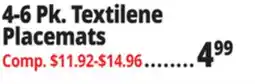 Ocean State Job Lot 4-6 Pk. Textilene Placemats offer