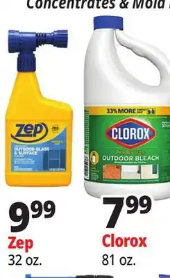 Ocean State Job Lot ZEP Outdoor Glass & Surface Cleaner 32 fl. oz offer