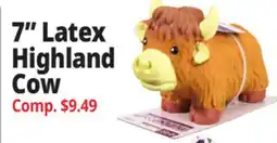 Ocean State Job Lot 7 Latex Highland Cow offer