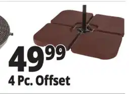 Ocean State Job Lot Offset Umbrella Base 4-Piece offer