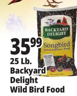 Ocean State Job Lot Backyard Delight Songbird Food 25 lbs offer