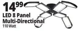 Ocean State Job Lot LED 8 Panel Multi-Directional offer