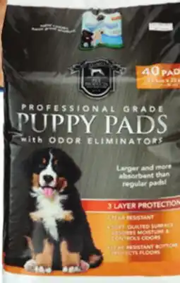 Ocean State Job Lot Huntington Pet Products Professional Grade 27.5 x 35 Puppy Pads with Odor Eliminators 40 Count offer