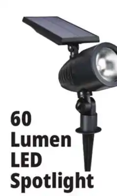 Ocean State Job Lot Outdoor Living Accents Solar LED Spotlight offer
