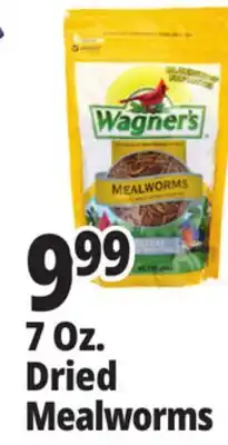 Ocean State Job Lot Wagner's Bird Meal Worms 7 Oz offer