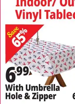 Ocean State Job Lot Tablecloths offer