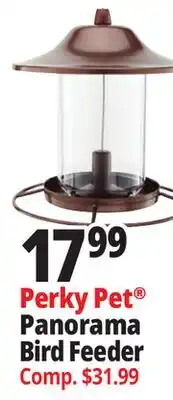 Ocean State Job Lot Perky Pet Panorama Wild Bird Feeder offer