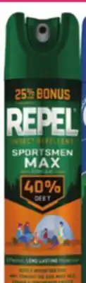 Ocean State Job Lot Repel Insect Sportsmen Max Insect Repellent 40% DEET 8.125 oz offer