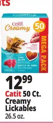 Ocean State Job Lot Lickable Creamy Cat Treats 50ct offer