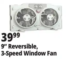 Ocean State Job Lot Penguin 9 Twin Window Fan offer