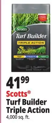 Ocean State Job Lot Scotts Turf Builder Triple Action Weed Control & Lawn Food 4 000 sq ft offer