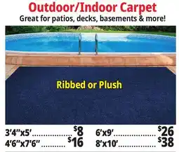Ocean State Job Lot Indoor/Outdoor Carpets offer