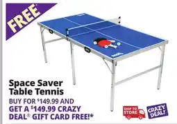 Ocean State Job Lot EastPoint Sports Penn Space Saver Table Tennis Blue offer