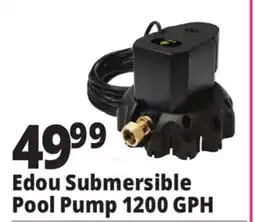 Ocean State Job Lot Edou Automatic Submersible Pool Cover Pump Black offer