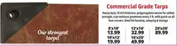 Ocean State Job Lot Commercial Grade Tarps offer