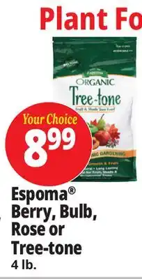 Ocean State Job Lot Espoma Berry, Bulb, Rose or Tree-tone offer
