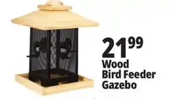 Ocean State Job Lot Wood Bird Feeder Gazebo offer