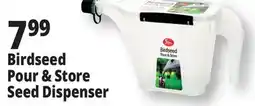 Ocean State Job Lot Birdseed Pour & Store Dispenser offer