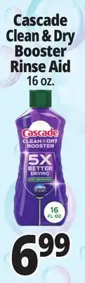 Ocean State Job Lot Cascade Rinse Aid 16 oz offer
