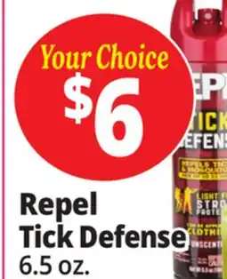 Ocean State Job Lot Repel Tick Defense Aerosol Spray offer