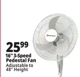 Ocean State Job Lot Penguin Pedestal Fan 16 offer