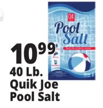 Ocean State Job Lot Pool Salt 40 lbs offer