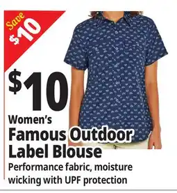 Ocean State Job Lot Women's Famous Outdoor Label Blouse offer