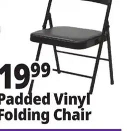 Ocean State Job Lot Padded Metal Folding Chair Black offer