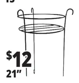 Ocean State Job Lot Decorative Black Plant Stand 21 offer