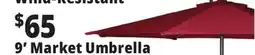 Ocean State Job Lot 9' Aluminum Market Umbrella with Tilt offer