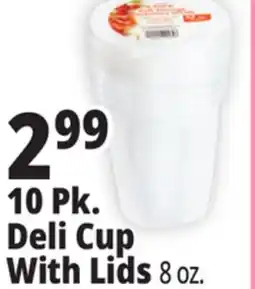 Ocean State Job Lot 10 Pk. Deli Cup With Lids offer