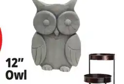 Ocean State Job Lot Yard Decor 12 Owl offer