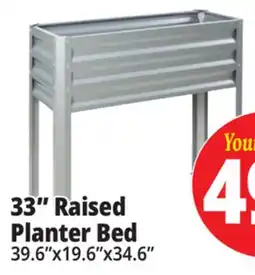 Ocean State Job Lot Steel Raised Garden Planter 33 offer