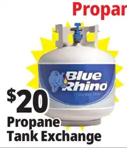Ocean State Job Lot Blue Rhino Propane Tank Exchange offer