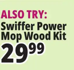 Ocean State Job Lot Swiffer Power Mop for Wood Floor Cleaning Kit 6 Piece offer