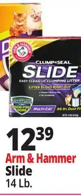 Ocean State Job Lot Arm & Hammer Slide Multi-Cat Clumping Litter 14lbs offer