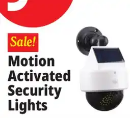 Ocean State Job Lot Motion Activated Security Lights offer