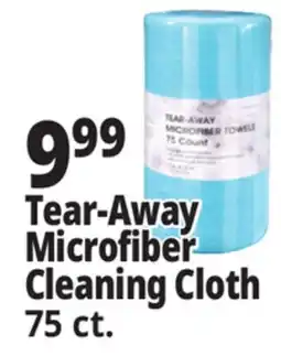 Ocean State Job Lot Tear-Away Microfiber Cleaning Cloth 75 ct offer