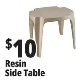 Ocean State Job Lot Resin Side Table offer