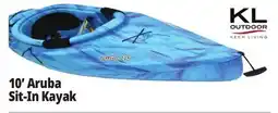 Ocean State Job Lot KL Outdoor Aruba 10' Sit-In Kayak Ocean Berry offer