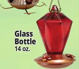 Ocean State Job Lot Glass Bottle Hummingbird Feeders offer