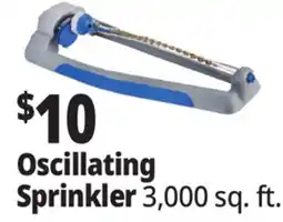 Ocean State Job Lot Tiller & Rowe Oscillating Sprinkler 3 000 sqft offer