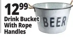 Ocean State Job Lot Drink Bucket With Rope Handles offer