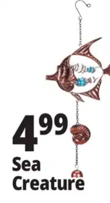 Ocean State Job Lot 20 Sea Creature Wind Chime offer