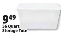 Ocean State Job Lot 56 Quart Storage Tote offer