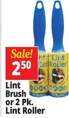 Ocean State Job Lot 90 Sheet Lint Roller 2 pk offer