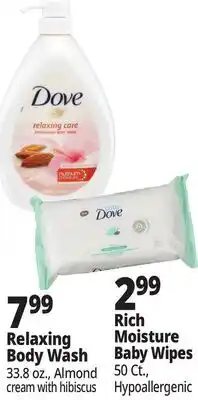 Ocean State Job Lot Dove Go Fresh Raspberry & Lime Body Wash 33.8 oz offer